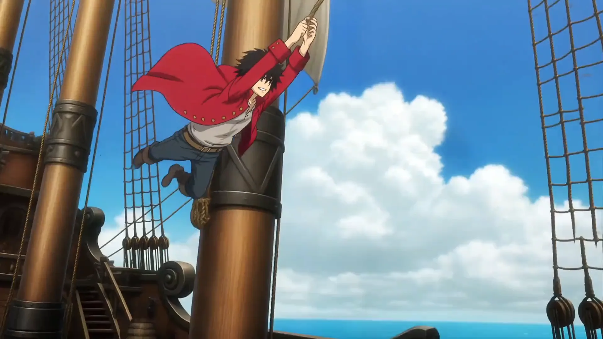 A frame from the anime action film, as Corent delivered it