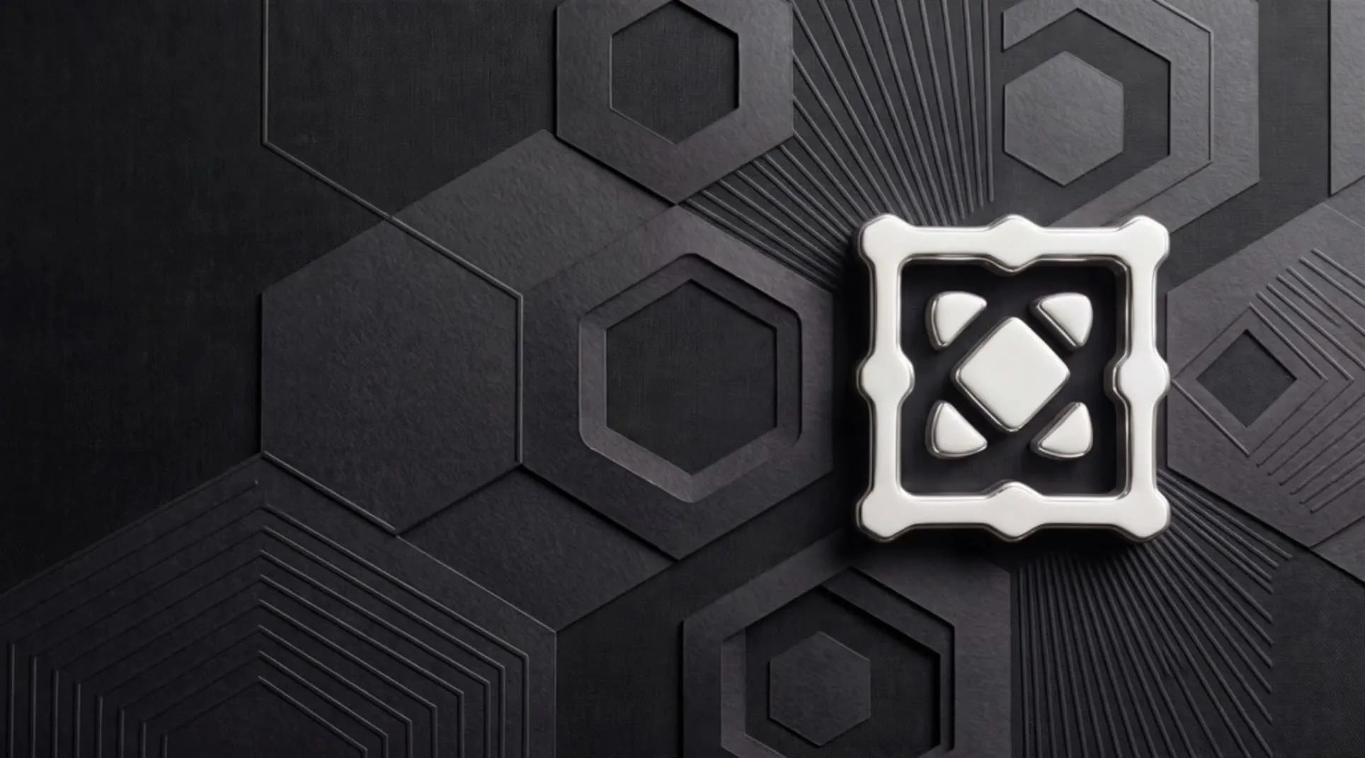 A frame from the porcelain emblem film, as Corent delivered it
